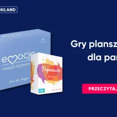 Gry planszowe dla dwóch osób: "Emocje. Nasze rozmowy" i "Pogaduszki dla par". Idealne na wspólne wieczory.