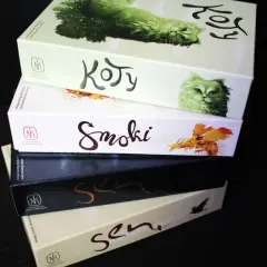 Koty, Smoki i Sen – gry karciane z pięknymi ilustracjami. Idealne dla miłośników kotów i fantastycznych stworzeń.