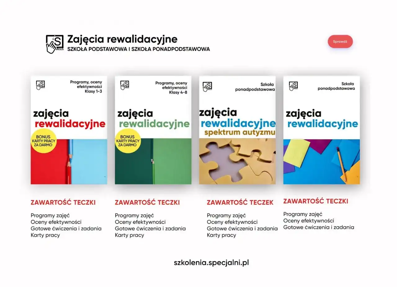 Zajęcia rewalidacyjne - cele, zasady i gry wspierające ucznia